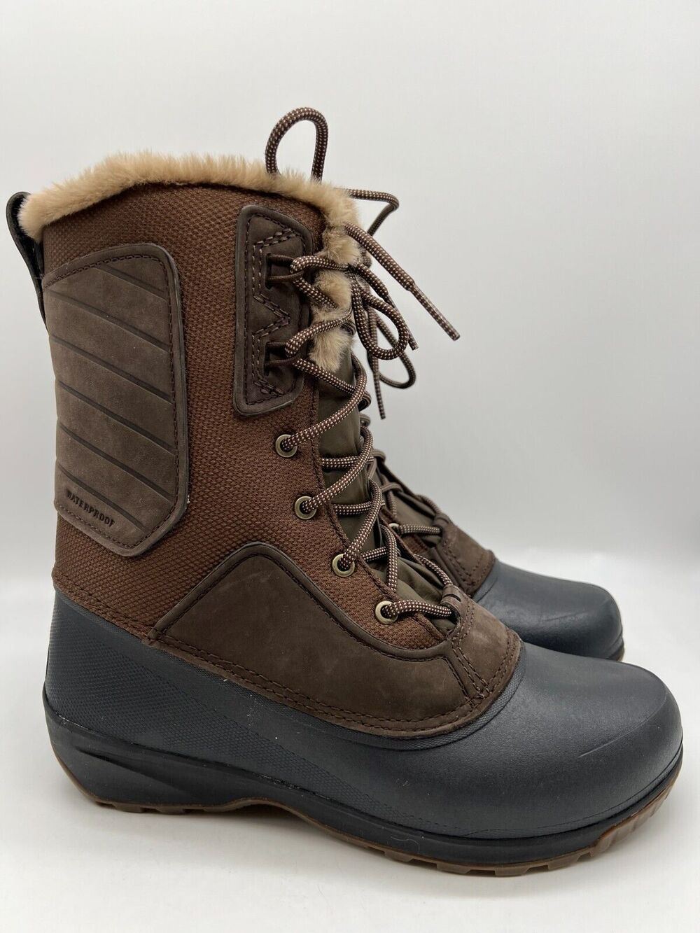 The North Face Shellista IV Mid NF0A5G2NZN3 Women's Brown Boots Size 10